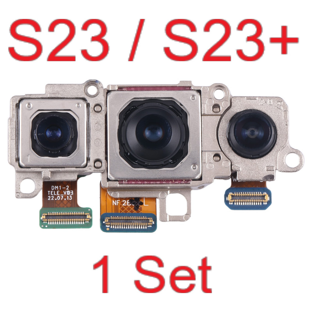 1 Set Original New Camera Kamera Belakang Samsung Galaxy S23 / Galaxy S23+ / Galaxy S23 Plus