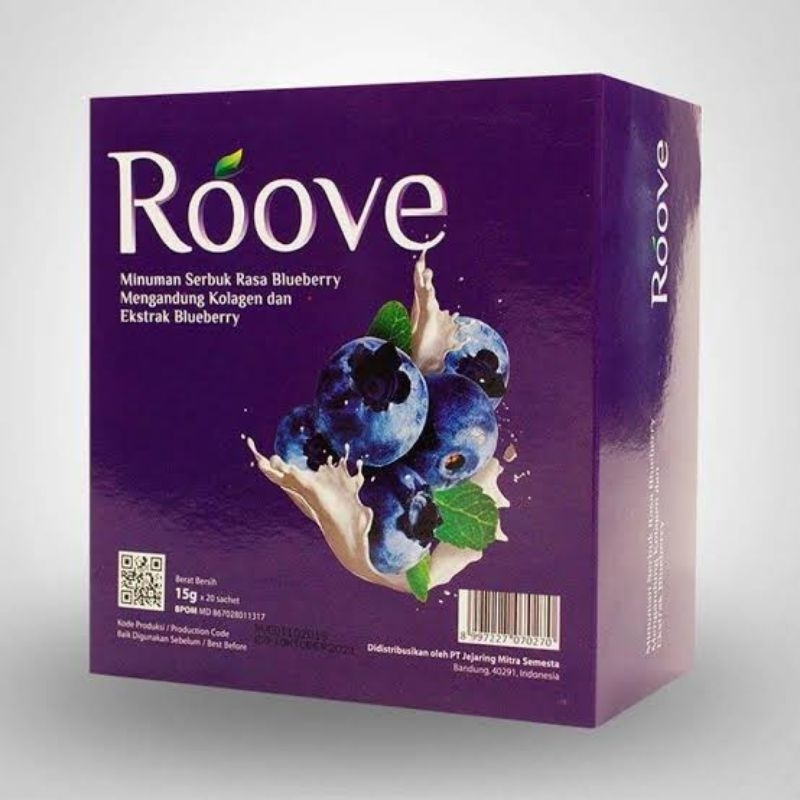 

Roove Minuman Kolagen Isi 20 dan 10