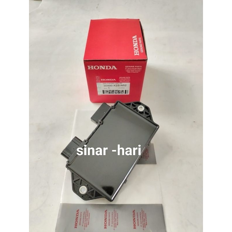 ECU UNIT ASSY (K25) HONDA ORIGINAL BEAT ESP NO ISS /BEAT FI ESP / SCOOPY FI
