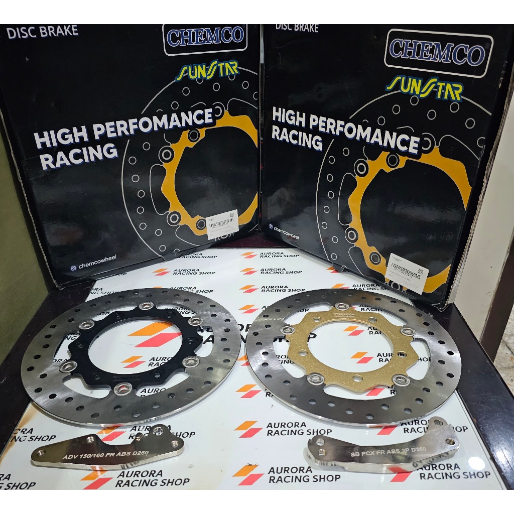 CAKRAM FLOATING 260 MM PCX 150 ABS / PCX 160 ABS / ADV 150 - 160 ABS - CHEMCO SUNSTAR