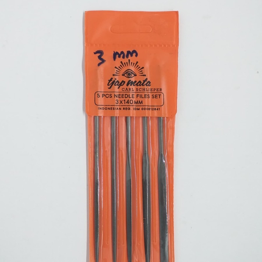 Tjap Mata / Cap Mata Kikir Besi Instrumen Set 5 Pcs 3mm