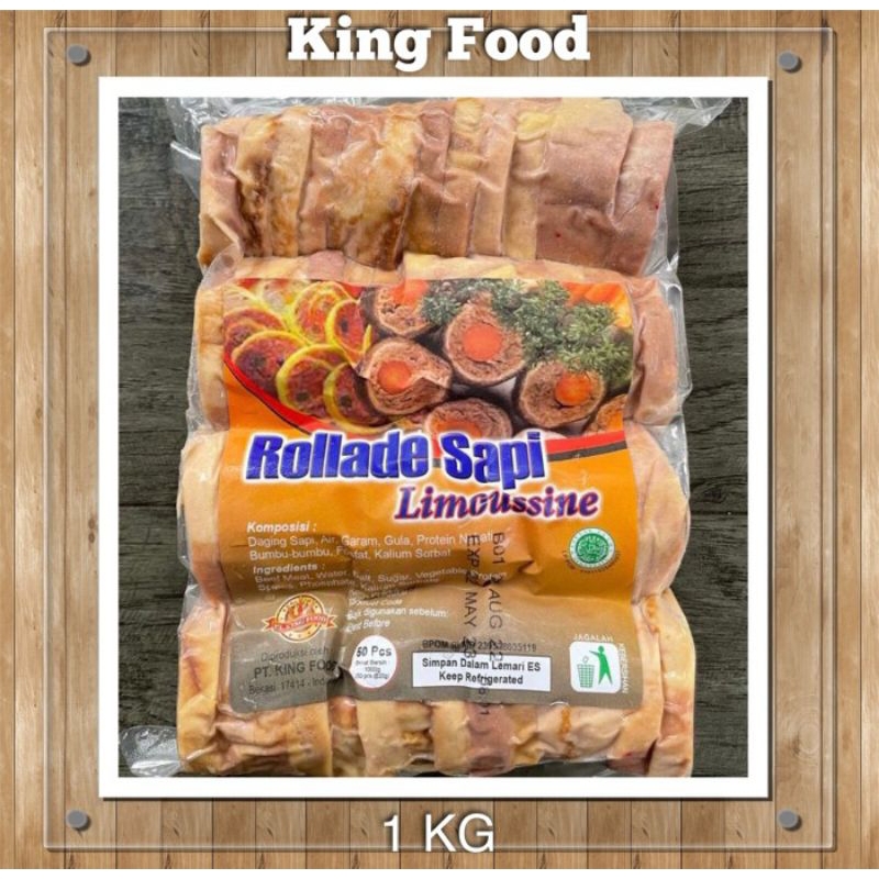 

King Food Rolade Sapi Limousine 1kg