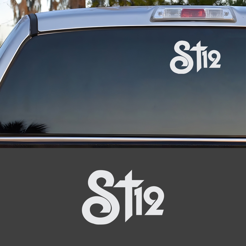 Stiker Kaca Mobil Band Musik ST12 Car Decal Sticker