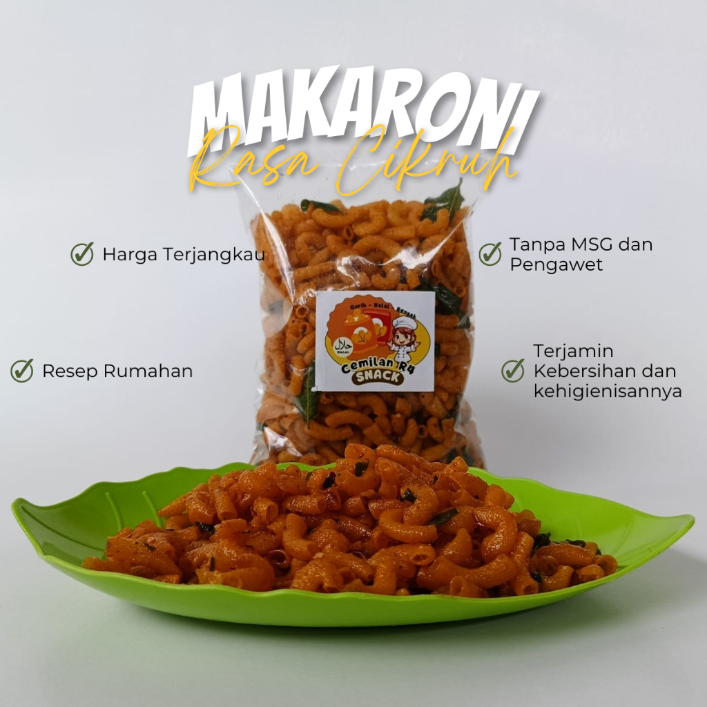 

MAKARONI RASA CIKRUH 2KG | 1002 - Cemilan R4