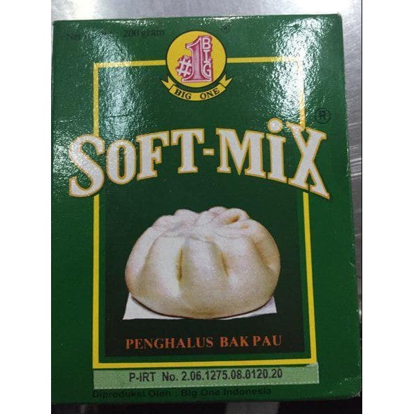 

Big One Soft Mix Penghalus Bak Pau Soft-Mix Bakpao 200gr