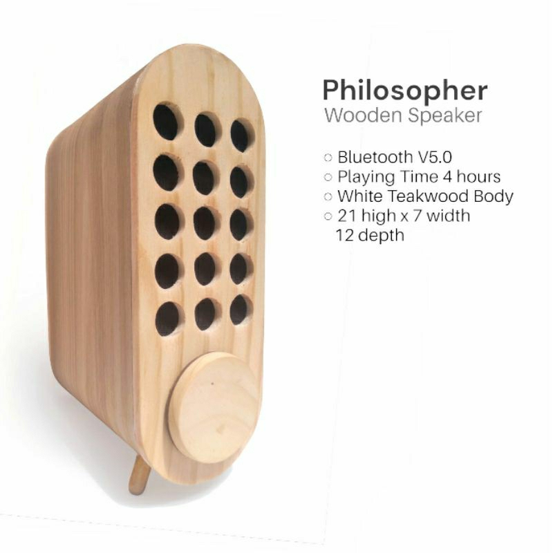 Philosopher Speaker Bluetooth HIFI Stereo