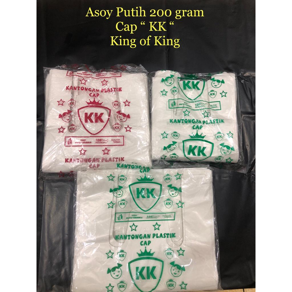 PLASTIK ASOY KRESEK ASOI WARNA PUTIH / KANTONGAN KRESEKAN  WARNA PUTIH