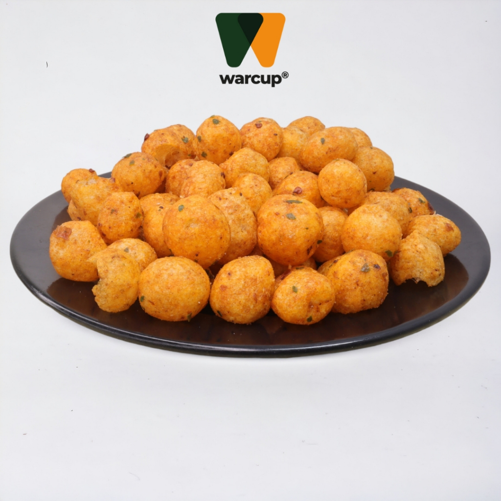 

WARCUP Cimol Kering 1KG / Moring Cimol Crispy Renyah Original Pedas Daun Jeruk - 1000gr