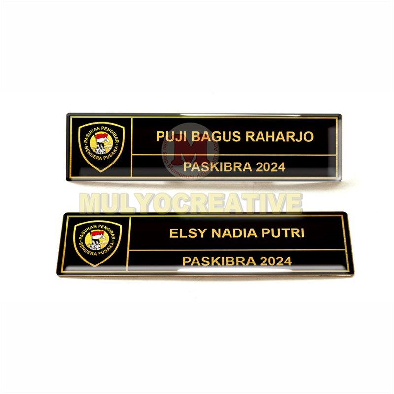 

PAPAN NAMA DADA PASKIBRA NAMETAG - NAME TAG PASKIBRAKA