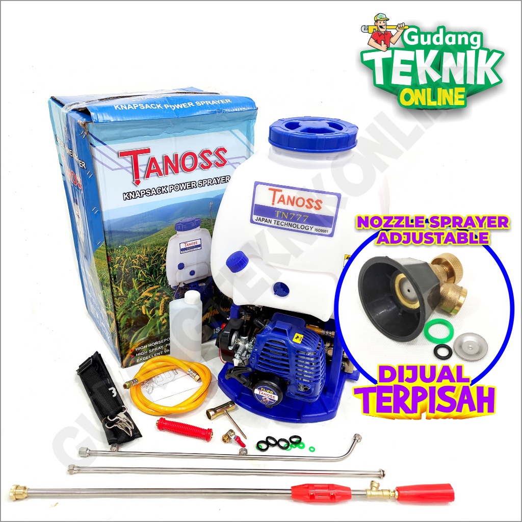 Sprayer Semprot Hama Engine 2Tak 15Liter TN777 - 20Liter TN888 TN779 TANOS / Knapsack Power Sprayer 