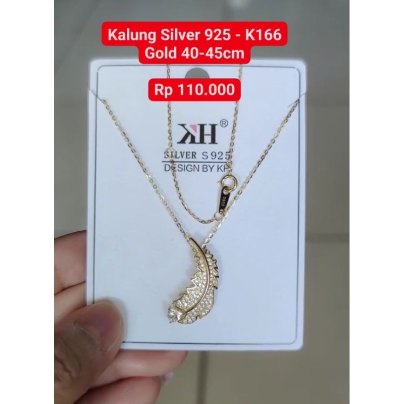 Aksesoris Kalung OSD Perak Silver 925 K166 Olla Shopping Depok + admin Shopee
