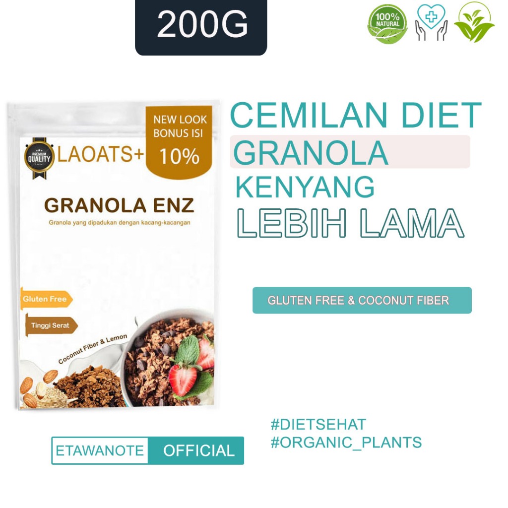 

Granola Diet Penurun Berat Badan Susu Pelangsing Badan Minuman Diet Sehat Rendah Kalori Meal Replacememt Laoats