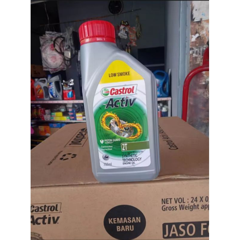 oli castrol activ 2t (oli samping)