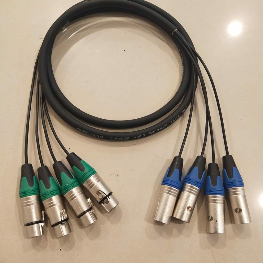 Kabel snake 4ch kabel snake isi 4 panjang 5m