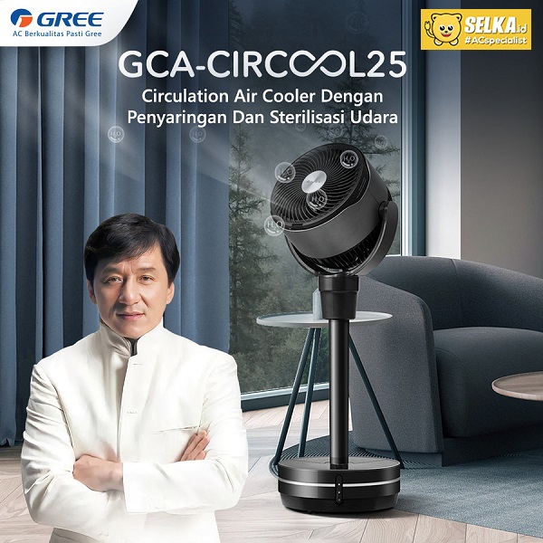 GREE GCA-CIRCOOL25 AIR COOLER CIRCULATION WITH PLASMA GENERATOR