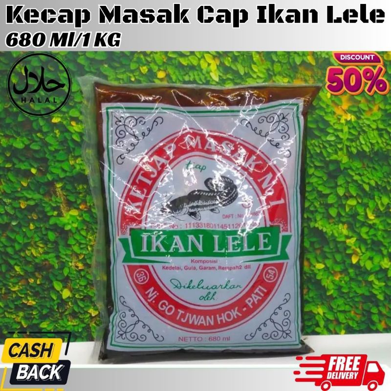 

Kecap lele/Kecap lele 1 kg/Kecap lele 680 ml/kecap masak/kecap manis