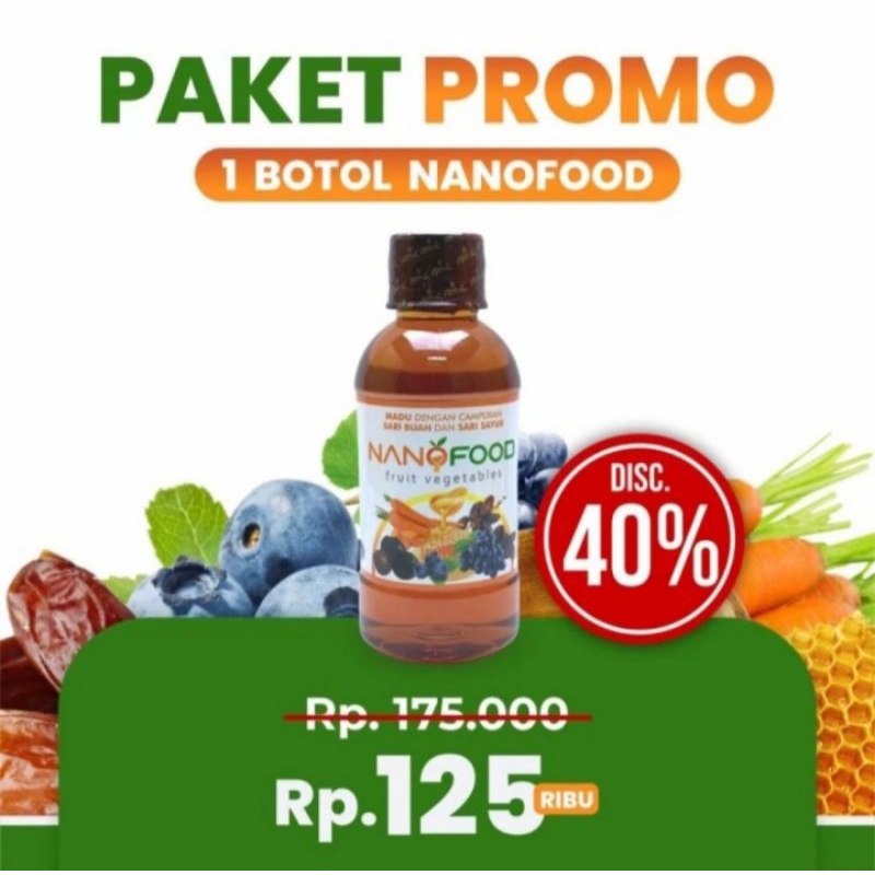 

MADU NANOFOOD NANO FOOD ORIGINAL 250 GRAM