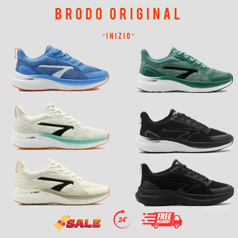 BRODO Official Active Inizio - Sepatu Brodo | Sepatu Running | Sepatu Lari | Sepatu Olahraga