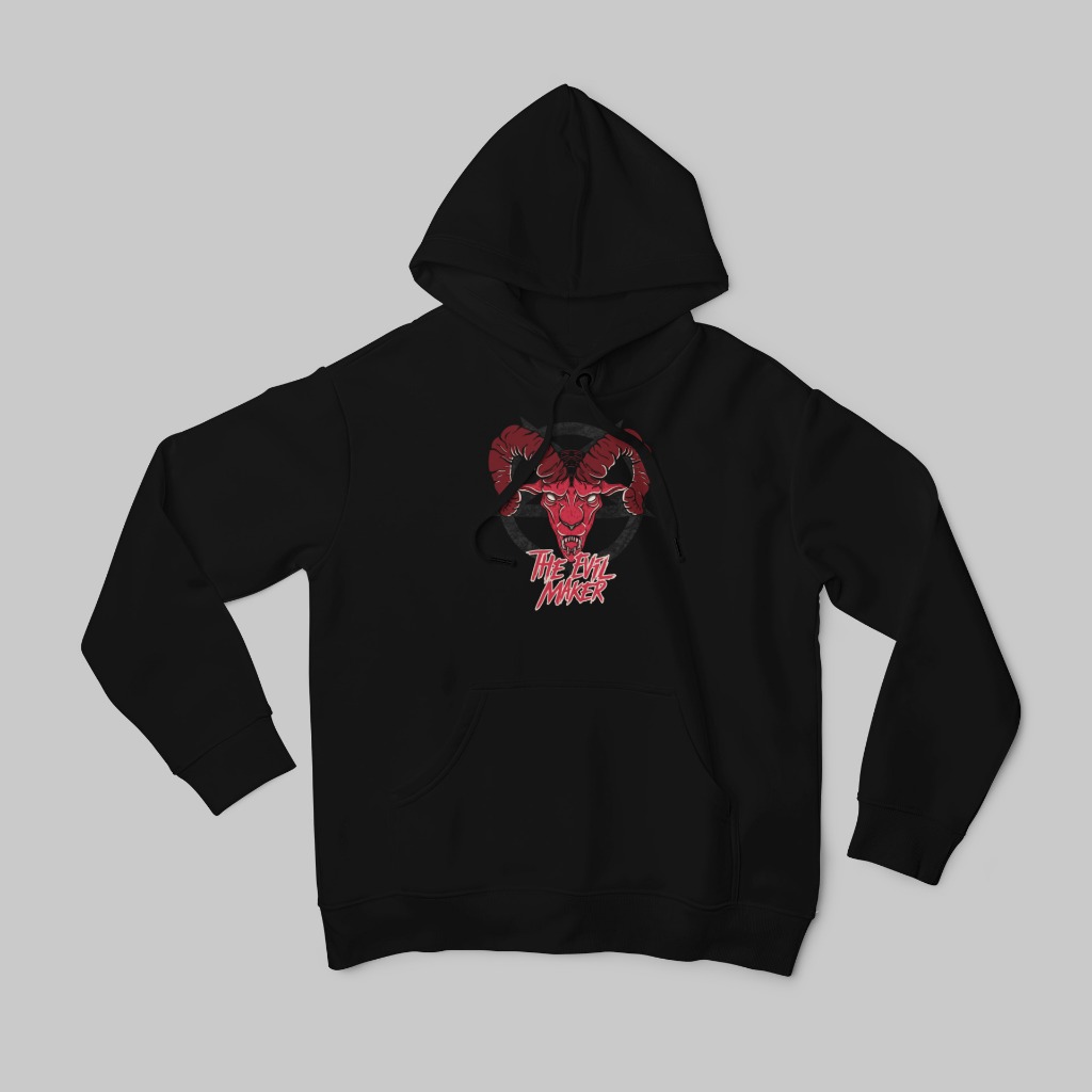 Codax store - Hoodie Fleece pria/wanita - Design The Evil - Hoodie unisex