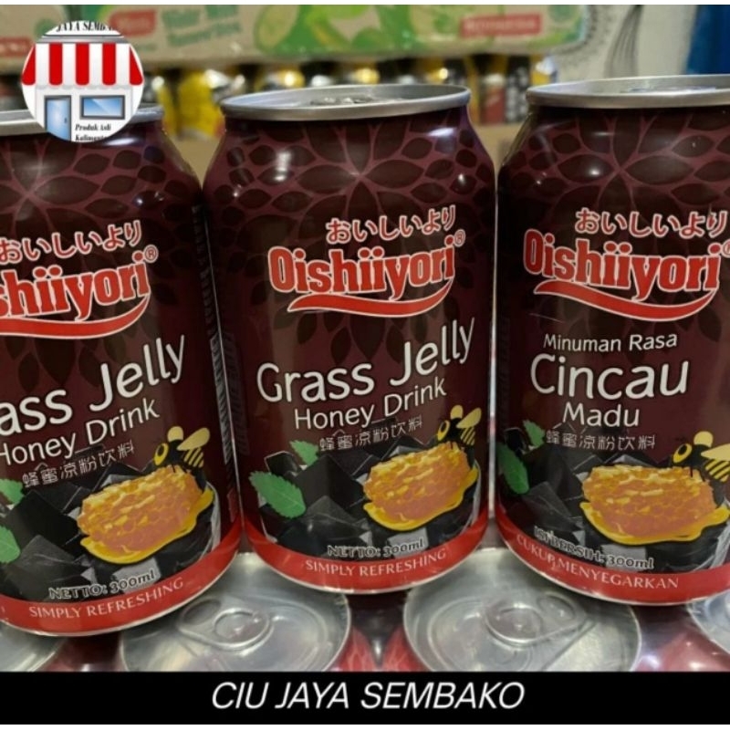 

MINUMAN KALENG CINCAU MADU YEOS OISHIIYORI MADU CINCAU