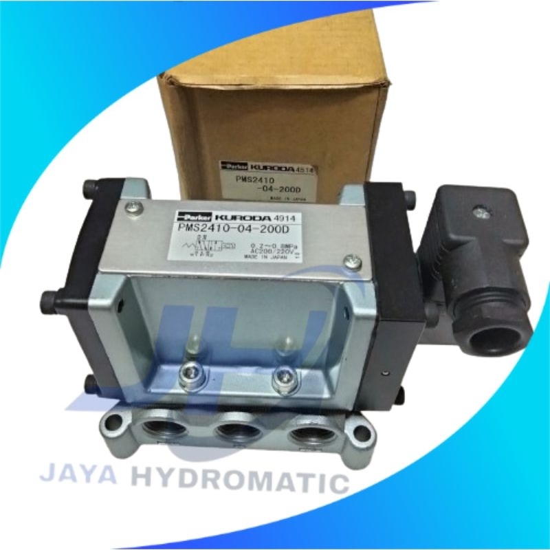 SOLENOID VALVE PNEUMATIC PARKER KURODA PMS2410-04