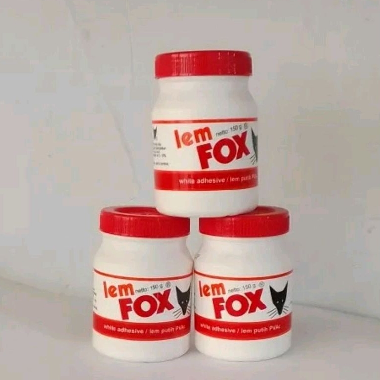 

LEM PUTIH 150 GRAM MERK FOX