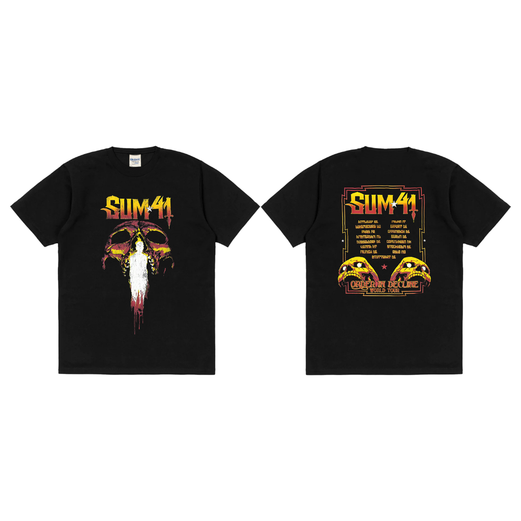 Rockermusic T-shirt Band SUM 41 -Order in Decline tour 2022