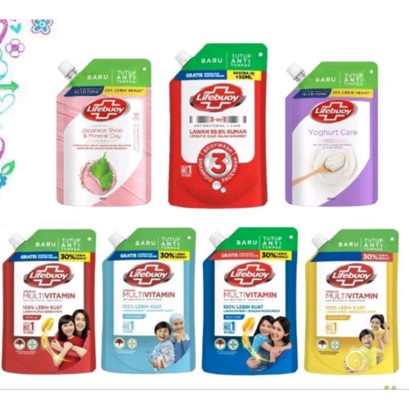 Lifebuoy Sabun Mandi Cair 400ml