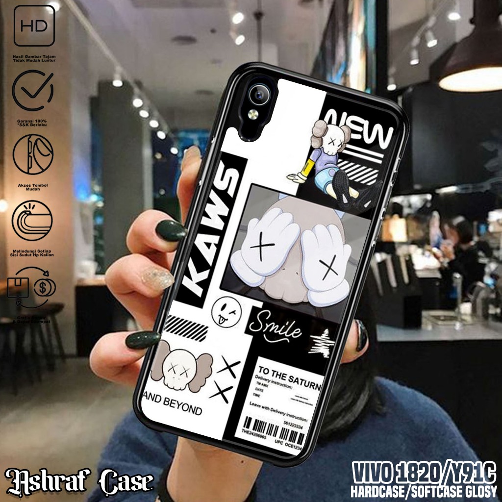 Case VIVO Y91C / 1820 - Casing Hp VIVO 1820 / Y91C ( AES ) Silikon Hp Vivo 1820 - Kesing Hp VIVO Y91