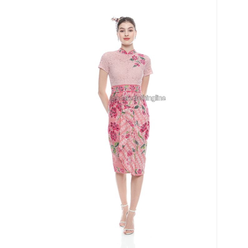 Adore Dress Batik Encim Pink