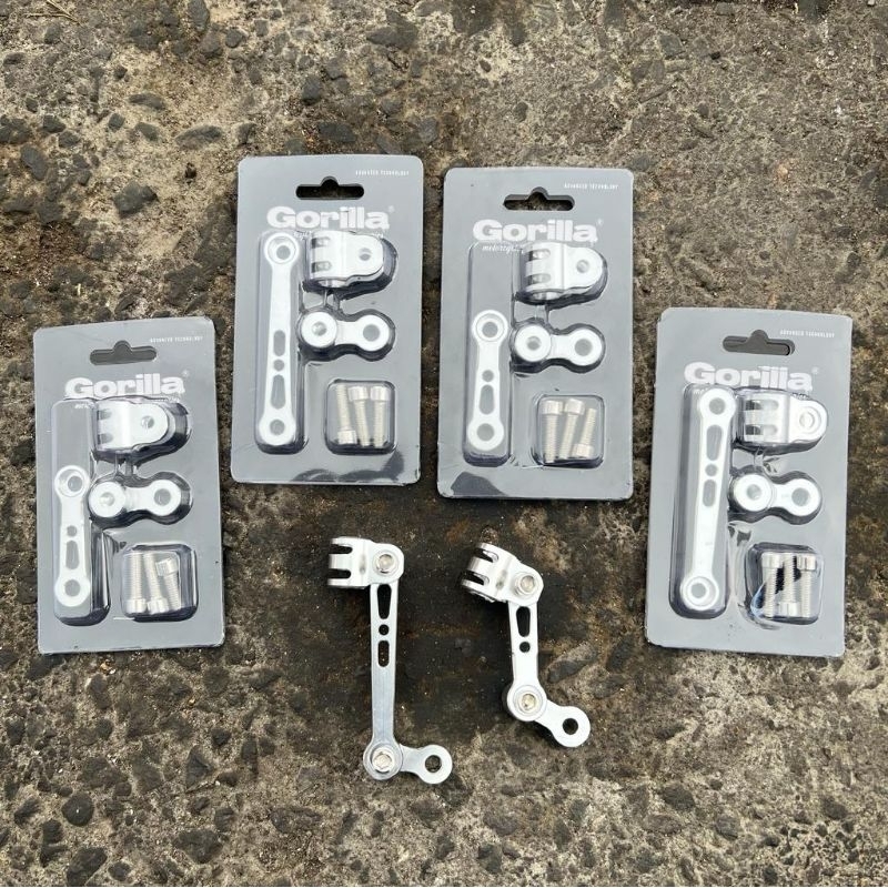 klem selang rem breaket breket selang rem model tiang cnc klem selang rem cnc gorila universal