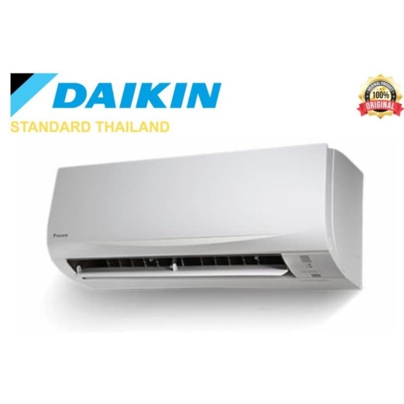 AC DAIKIN 1,5 PK STANDAR THAILAND STC35NV UNIT INDOOR + OUTDOOR ONLY
