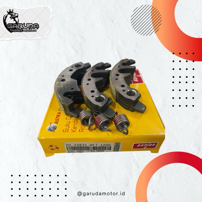 Kampas kopling ganda Aspira HF7 Astrea Grand Prima Legenda Supra X Supra fit WIN 100