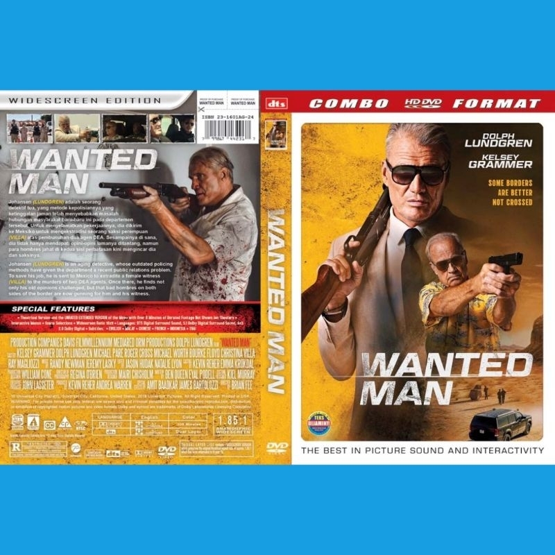 DVD WANTED MAN 2024