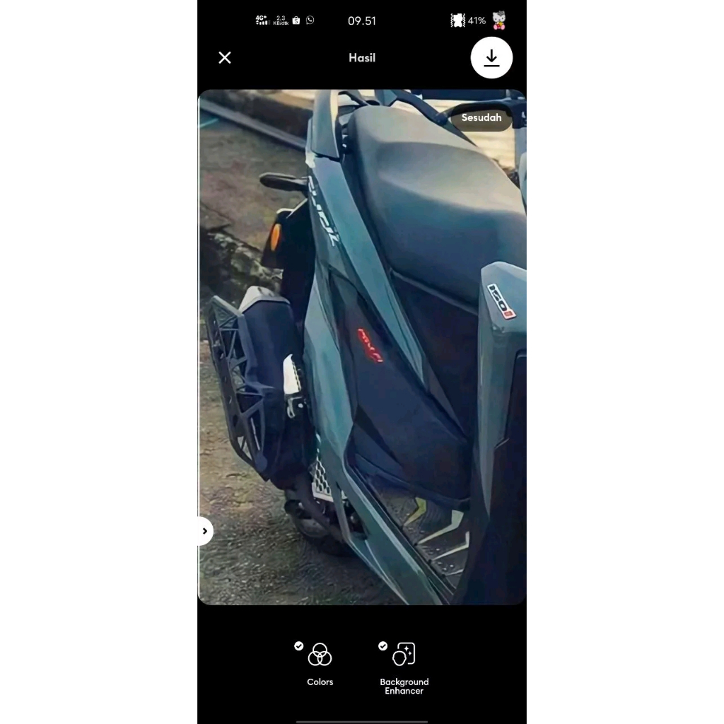 cover knalpot coak custom vario LED new 125 150 2018 2019 2020 2021 2022 2023