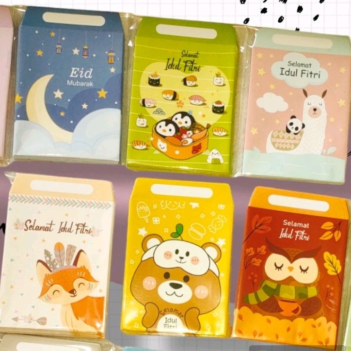 

Amplop Angpau Lebaran PREMIUM 120 GSM / Idul Fitri Lucu Medium Pilih Motif