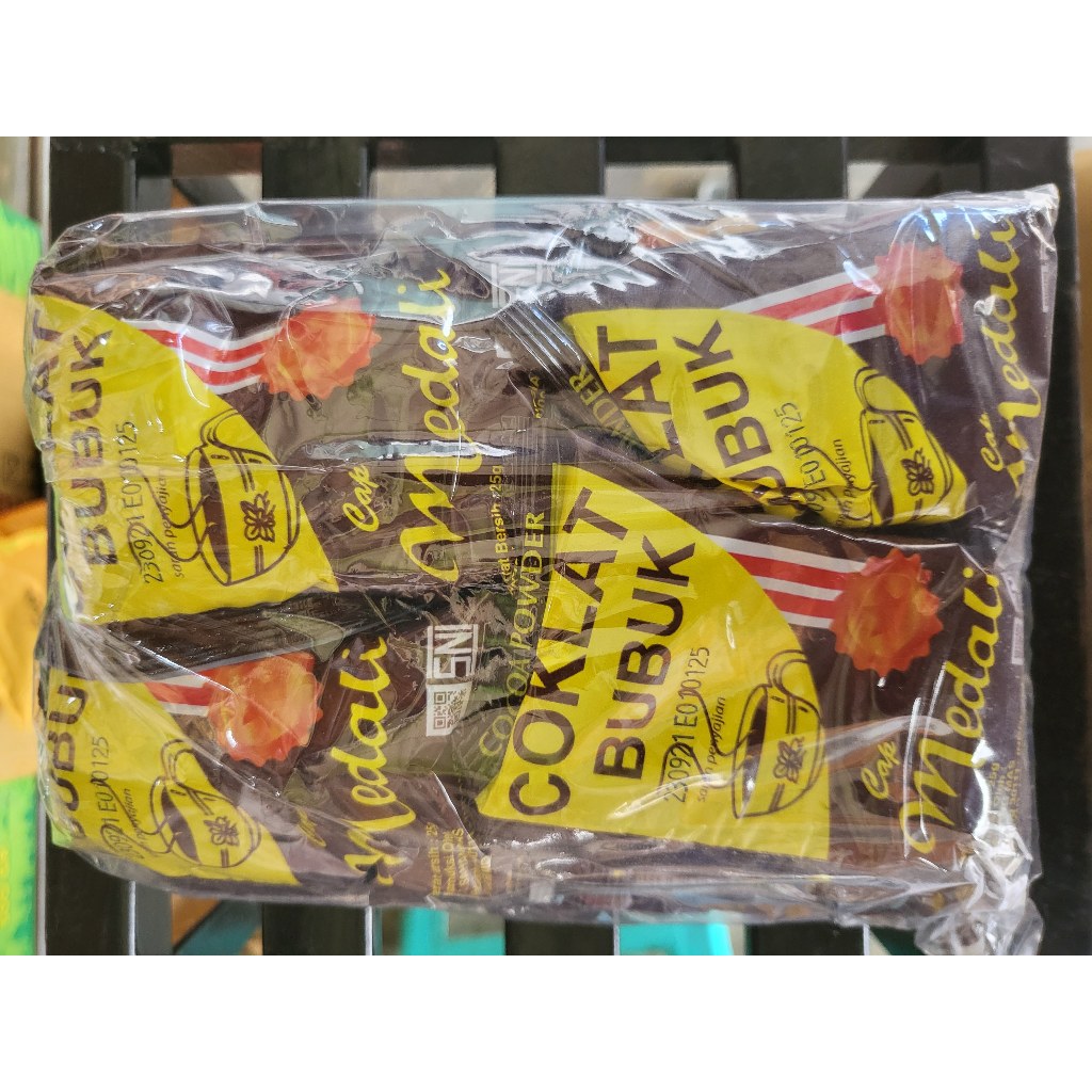 

Coklat Bubuk Cap Medali 25 gr, 1 pack isi 20 pcs