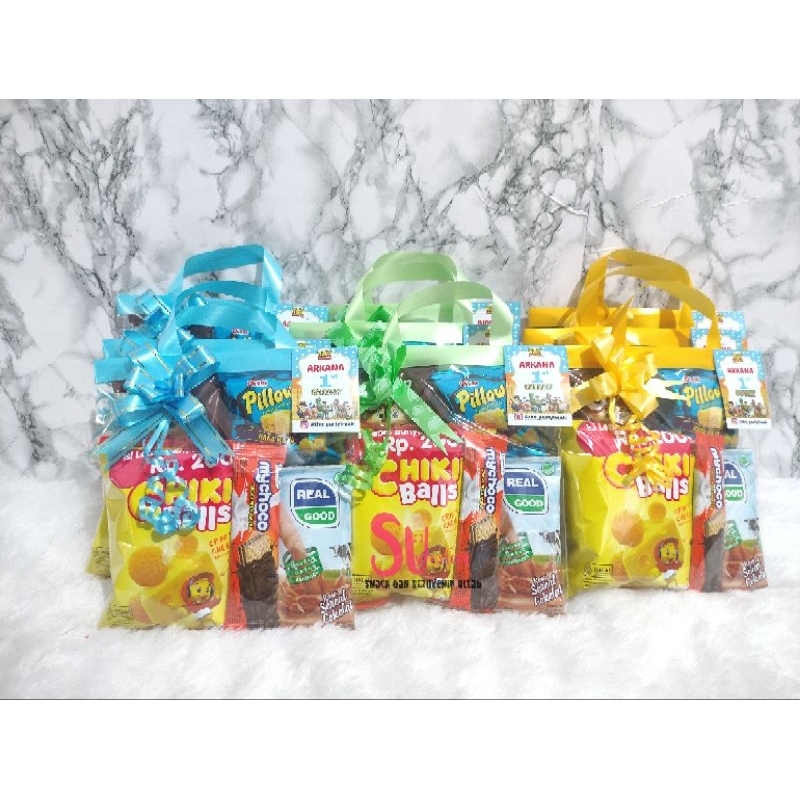 

Bingkisan ultah berbagi + Bingkisan simple + Bingkisan ultah anak + Hampers snack