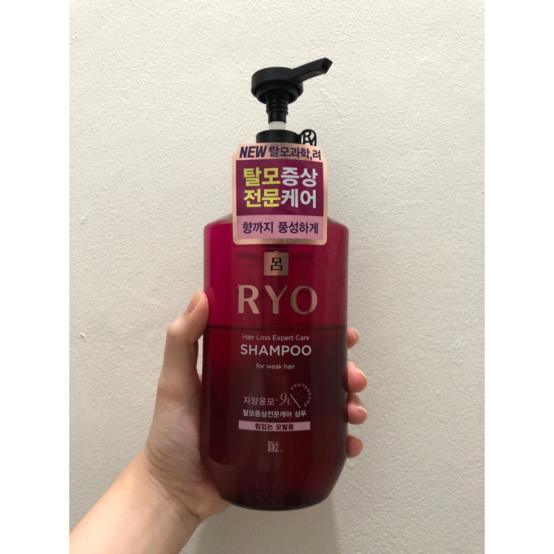 RYO Hair Loss Expert Care Shampoo for Weak Hair Shampo Rambut Rontok Korea RYO