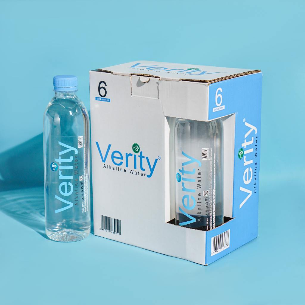 

Verity Alkaline Water 591ml (Min. 3 Box) - 1 Box (6 Botol)