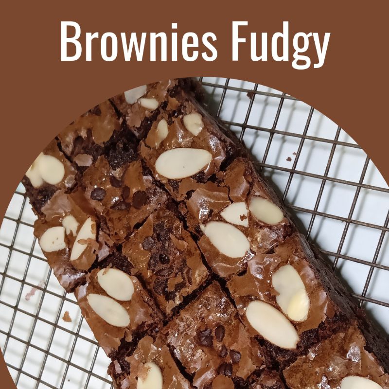 

Fudgy brownies | brownies panggang ukuran 18x10cm