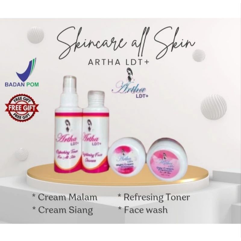 Skincare Artha LDT 1 Paket