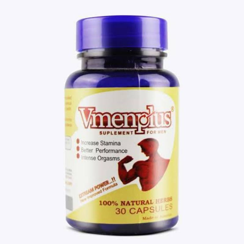 Vmenplus Suplemen Stamina Pria Herbal Asli