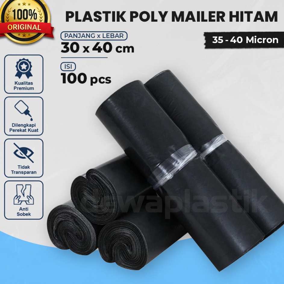 

Diskon GilaGilaan Buruan Segera Plastik Packaging Polymailer Hitam Glossy 3x4 cm Isi 1pcs Amplop Kemasan Polymailer LDPE 354 Micron 3 x 4 cm Plastik Packing Isi 1 Pcs Kantong Plastik Olshop 4 Micron 3 x 4cm