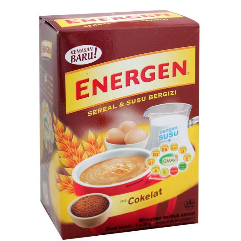 

ENERGEN CHOCOLATE BOX 5 PCS X 29 GR
