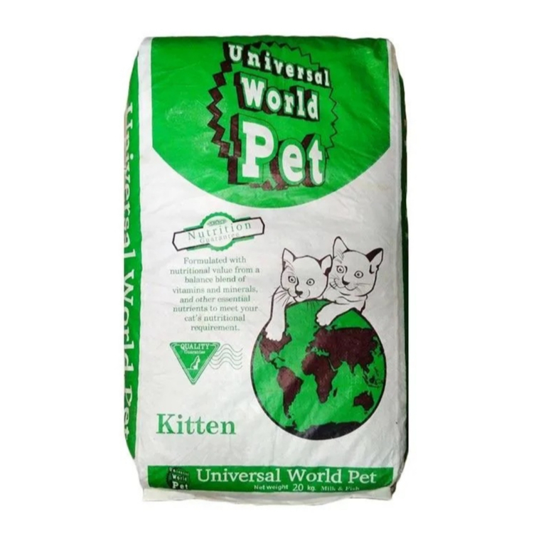 (GOJEK/GRAB ONLY) UNIVERSAL KITTEN 20KG - MAKANAN KERING UNIVERSAL CAT KITTEN 20KG