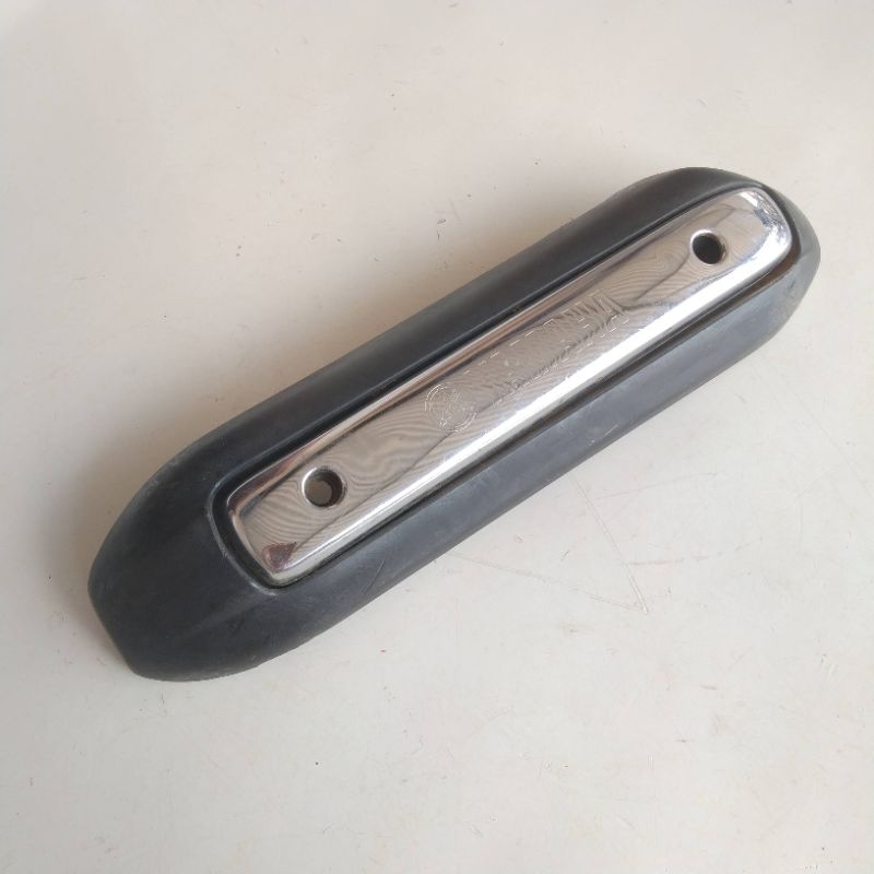 TUTUP KNALPOT MIO SOUL KARBU ORIGINAL COPOTAN TAMENG PELINDUNG KNALPOT MIO SOUL LAMA