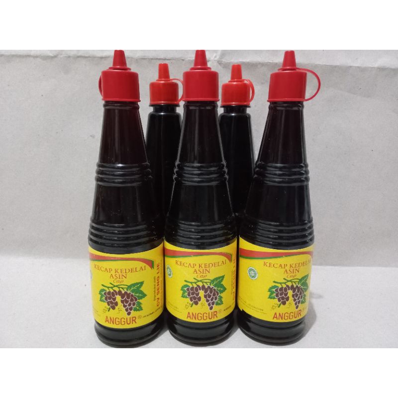 Kecap Asin cap anggur botol 275 mili