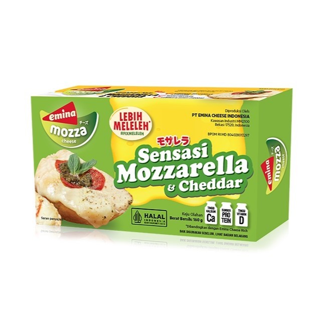 

Keju Emina Mozza Cheese 165gr