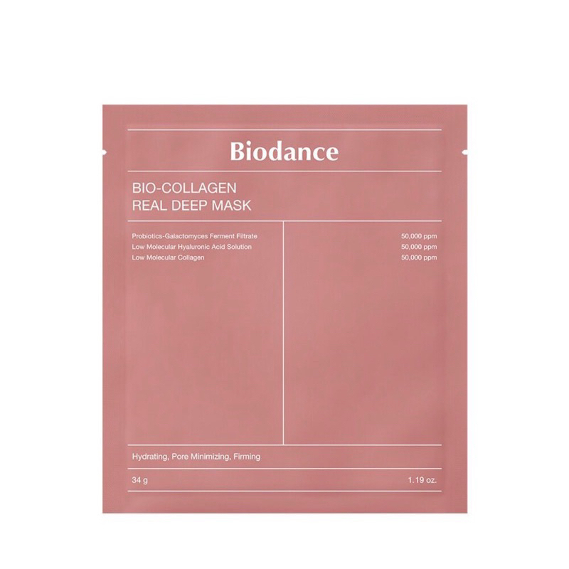 BIODANCE - COLLAGEN REAL DEEP MASK